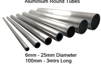 Aluminium Round Tube Pipe 6mm 8mm 10mm 12mm 16mm 20mm 22mm 25mm 6082T6 6063T6