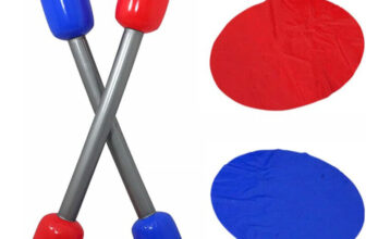 Inflatable Outdoor Gladiators Style Pugil Sticks & Mats Game Set Children Adult