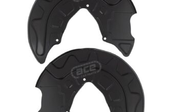 Skoda Octavia Mk3 5E 2013-2021 Front Brake Dust Disc Shields 1 Pair Left & Right