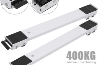 Heavy Duty Fridge Freezer Appliance Rollers Trolley Wheeled Moving Easily 400 kg