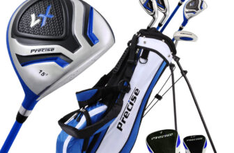 SKYMAX PRECISE X7 JUNIOR GOLF SET DRIVER, HYBRID, IRONS, PUTTER & BAG / AGE 9-12