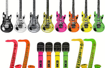 Inflatable Music Instruments Fancy Dress Prop Blow Up Band Party Gift Set Idea
