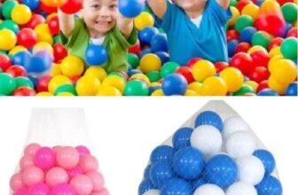 New Plastic Balls For Children For Ball Pits Kids Multi Coloured Toys Play Pool