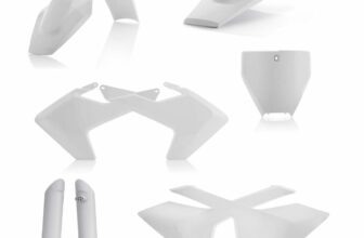 Acerbis Plastics Kit Husqvarna TC 125 250 300 FC 250 350 450 2016-2018 White