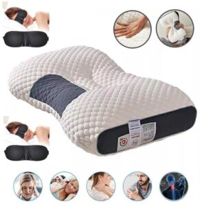 Foam-Pillow Cervical Memory For Neck and Shoulder Pain Ergonomic Orthopedic