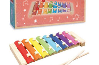 Kids Wooden Xylophones Toy Educational Musical Instrument For Babies