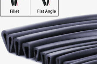 1mm~12mm Edge Protection Frame Profile Rubber Edging Trim Seal U-profile Slot