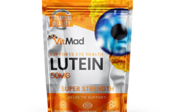 Lutein 50mg – 120 Tablets Eye Health Support, Vision Care, Antioxidant Vegan