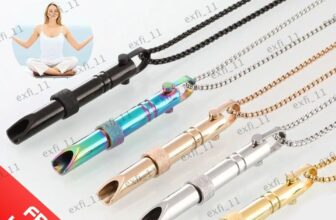 Quit Stop Smoking Vaping Breathing Necklace Breathlace Stress Anxiety Relief Toy