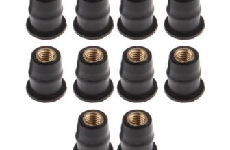 Rubber Well Nuts M5 Wind Screen Fairing for Motorcycle Motorbike X10
