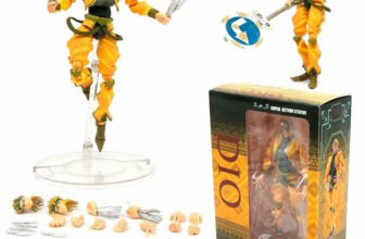 Anime JoJo’s Bizarre Adventure DIO 6.3” Action Figure Model Scenes Toys Doll