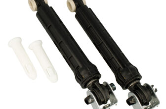 2x GENUINE Hotpoint Shock Absorbers Damper Suspension Leg Kit 100N C00309597