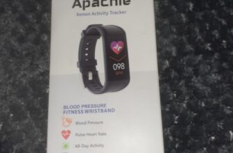 Apachie Fitness Watch Tracking Heart Rate And Daily Activity