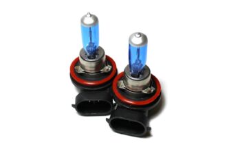 2x H11 711 100w Super White Xenon HID Upgrade Headlight Headlamp Bulbs Pair 12v