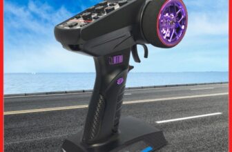 2.4G 4CH/7CH Remote Control Black RC Transmitter and Receiver for RC Car RC Boat