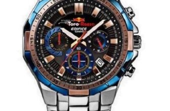 Casio Edifice Men’s Watch Steel Bracelet Toro Rosso Limited Edition EFR-554TR-2A