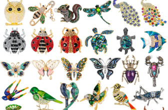 Vintage Insects Bee Crystal Brooch Pin Costume Badge Womens Party Jewellery Gift