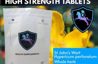 St Johns Wort 120 Tablets 1000mg High Strength Emotional Mood Support Antiviral