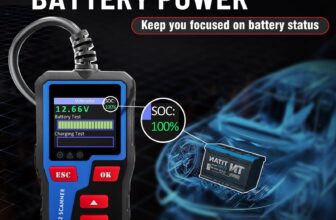 OBD2 Scanner Voltage Test Engines Fault Professional at300 Cars Code Reader