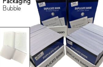 Duplicate Book Receipts Bills Invoices Carbon Copy Sheets 40/80 Numbered Pgs A5