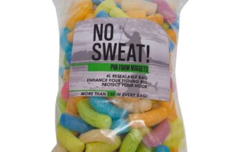 Fishing Nuggets PVA Foam Resealable Bag Carp Dissolvable Coloured Rig No Sweat