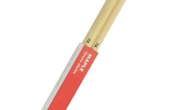 Chord Nylon Tipped Music Musical Band Instrument Maple Drum Sticks (Pair)