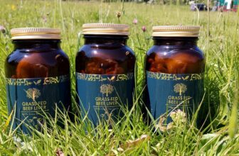 Pure Grass Fed Beef Liver Capsules 100 500mg Natures Multivitamin