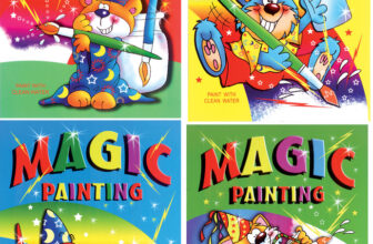 MAGIC PAINTING Childrens Colouring Books A4 A5 A6  Party Bag Favours & WHOLESALE