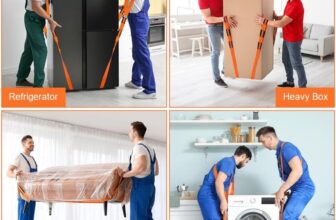 Lifting Shoulder Straps Moving Harnesses Furniture Cargo Movers Aid Heavy Duty