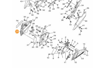 YAMAHA Scoop, Air 2, BS2-2137X-00-P0 OEM MT09A