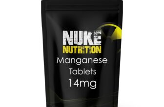 Manganese 14mg Tablets High Strength Joints and Bones Health Support Supplement