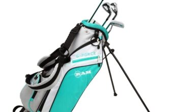 Ram Golf Junior G-Force Girls Golf Clubs Set with Bag, Left Hand