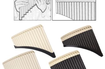 Pan Flutes, Handmade Traditional Folk Musical Instrument, Pan Pipe for Musician,