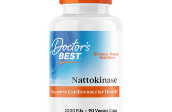 Doctor’s Best Nattokinase 2000 FUs 90 Veggie Capsules, Circulatory Health, Natto