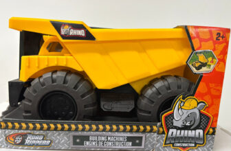 Nikko Building Machines – Push Toy Rhino Constuction Suits Age 2+