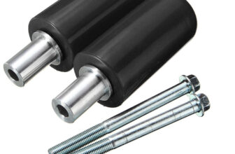 Pair Frame Sliders Protector Crash Mushrooms Bobbin Bungs For Kawasaki Honda GB