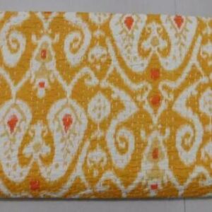 Indian Reversible Kantha Quilt Multi Single Bedspread Bedding Blanket Throw Arts