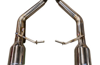 PIPE DYNAMICS Audi A5 QUATTRO 3.2 FSI V6 BACK BOX REAR MUFFLER DELETES EXHAUST