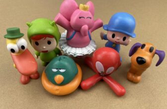 7pcs Cartoon Pocoyo Zinkia Action Figures Toy