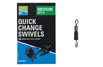 Preston Quick Change Swivels *All Sizes* NEW Coarse Fishing Swivels