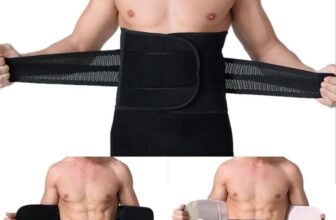 Mens Waist Trainer Cincher Trimmer Sweat Belt Shapewear Gym Fitness Body Shaper
