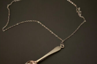 🇬🇧PACK OF TWO✌🏽Mini little spoon necklace pendant silver keychain-UK Delivery