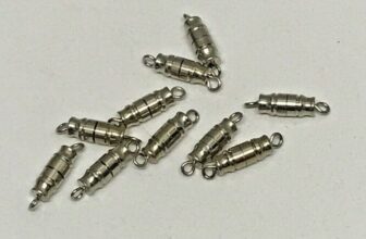 10 x Jewellery Barrel Screw Clasp Vintage Quality 13mm x 5mm Repair Craft