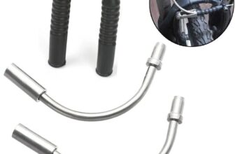 2 MTB Mountain Bike V Brake Noodles Cable Guide Bend Tube Pipe Sleeves UK