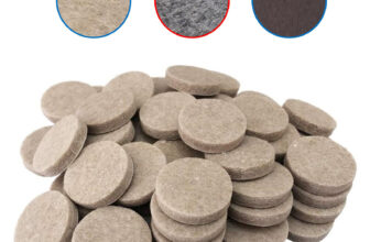 Felt pads 19mm round furniture pads. 5mm thick chair leg floor protectors