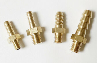 M4 M5 M6 M8 Metric to 3mm 4mm 5mm 6mm 8mm 10mm Brass Barb Hose Tail Connector