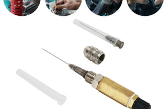 Motocross Nitrogen Needle Kit Shock Filler Fork Valve For Honda Yamaha Suzuki