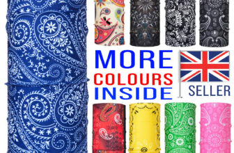 Multi use Biker Cycling Balaclava Neck Tube Scarf Snood Face Mask Warmer Bandana