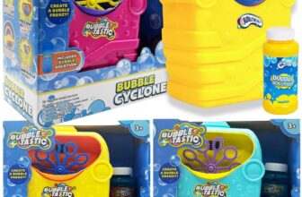 Cyclone Bubble Machine Blower Solution Birthday Summer Party Garden Toy Children