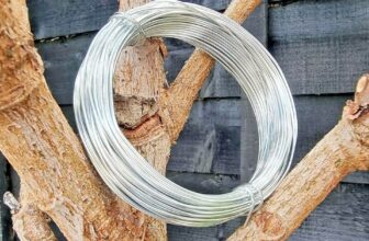 Garden Wire Strong Galvanised Rust Proof 1—36m Long 1-3mm Tying Fixing Training